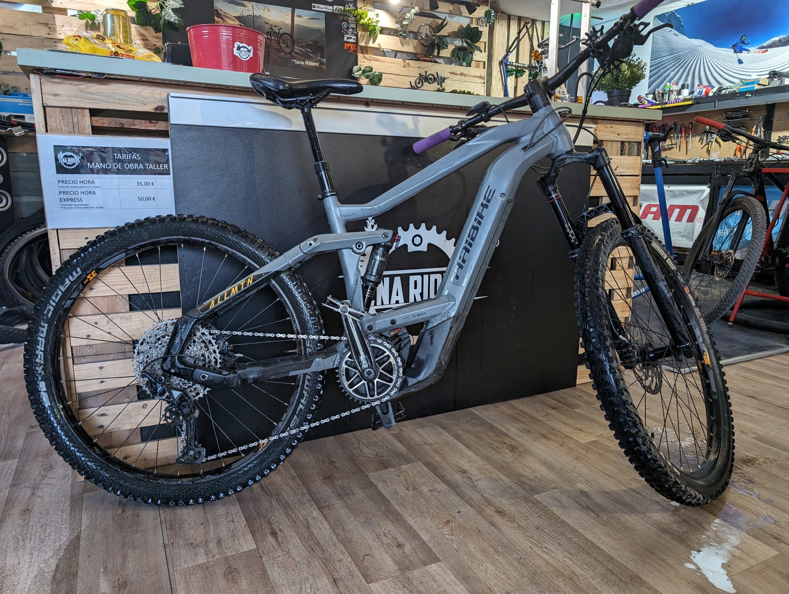 HAIBIKE DOBLE GRIS - DCHA