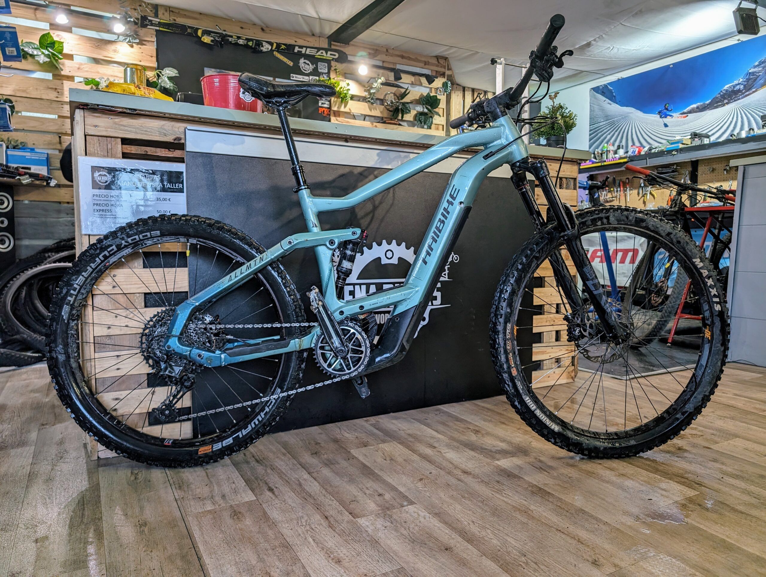 HAIBIKE DOBLE VERDE - DCHA