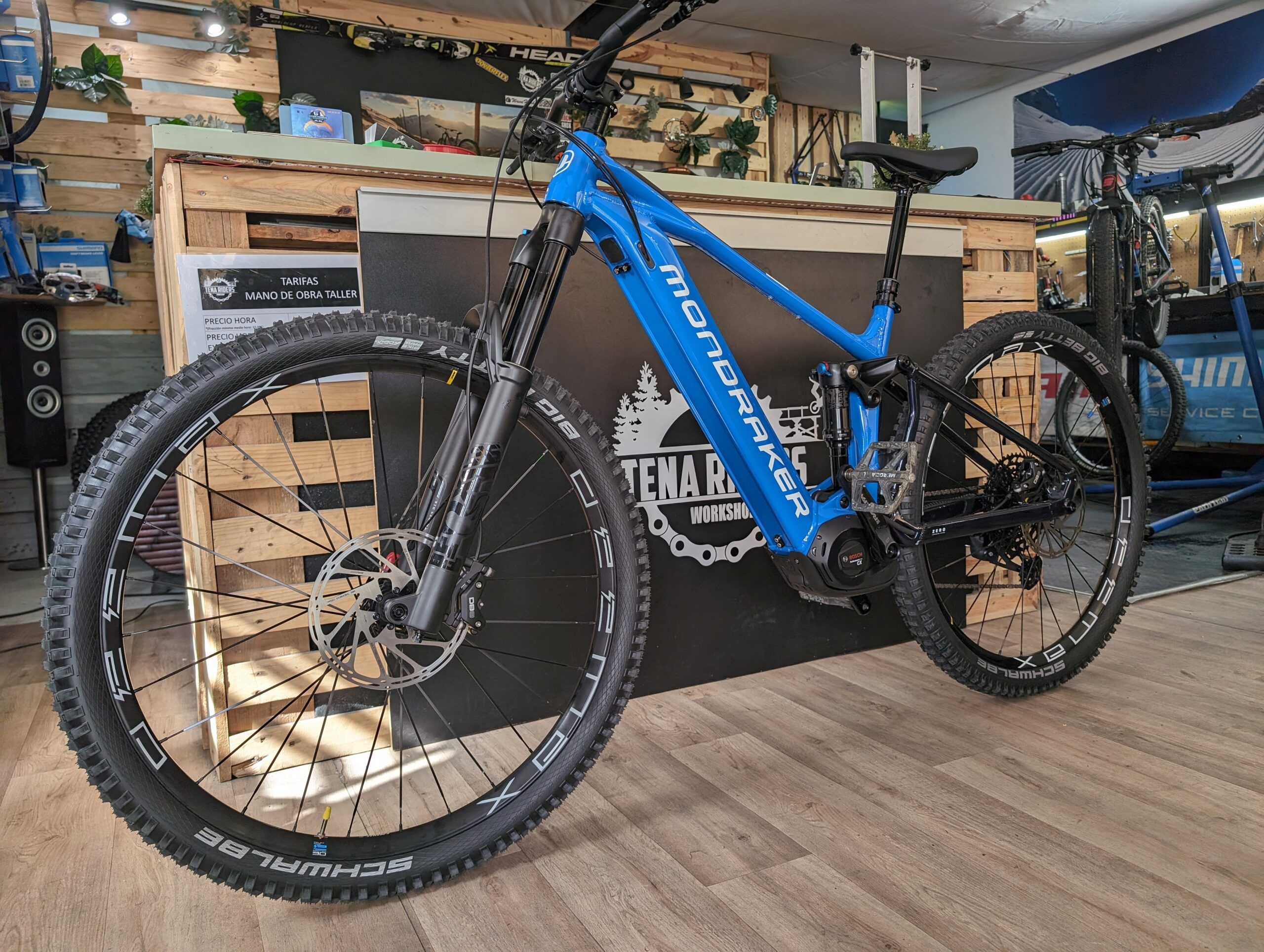 MONDRAKER DOBLE AZUL - IZDA