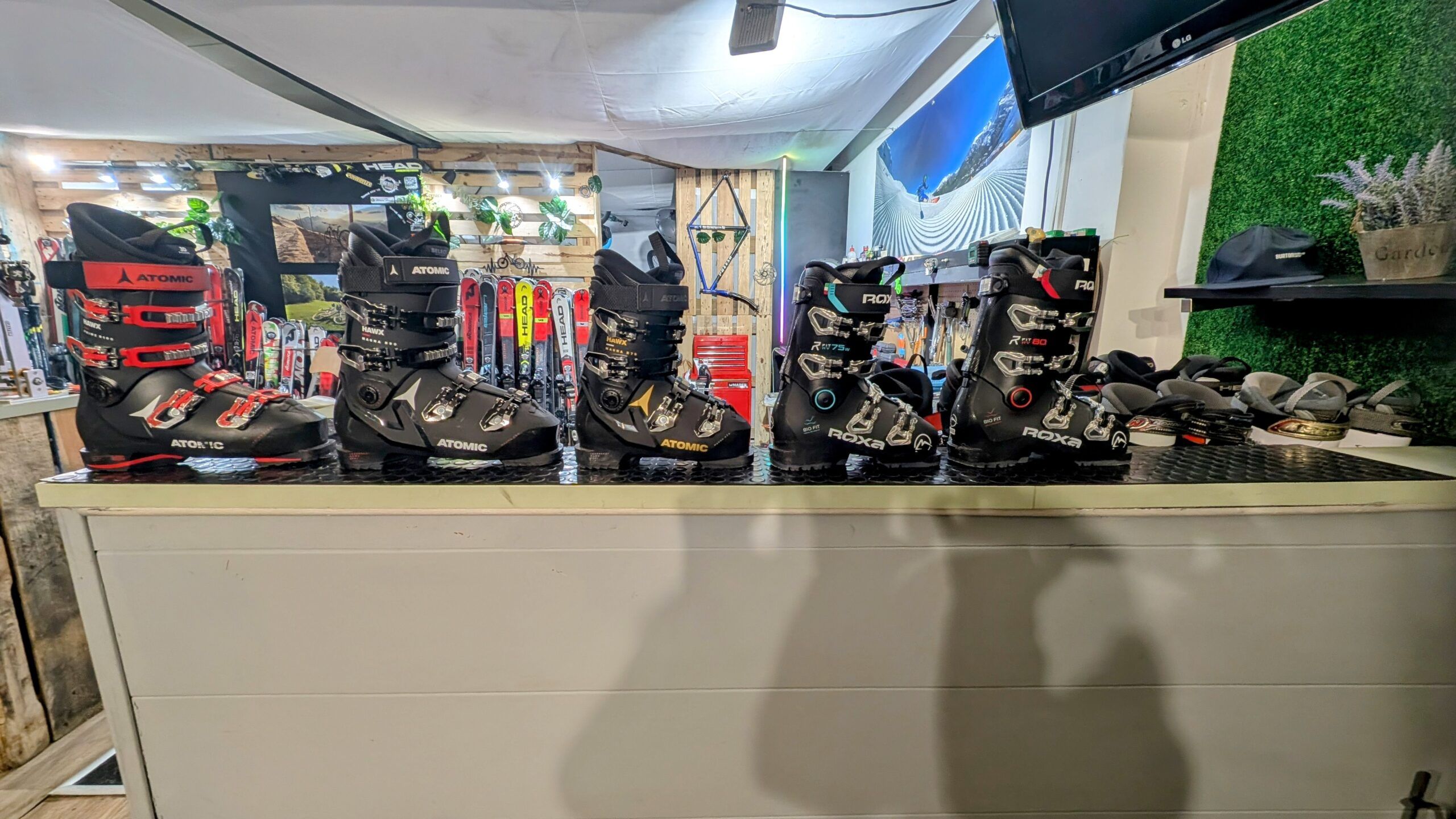 Alquiler de botas de skis en Panticosa