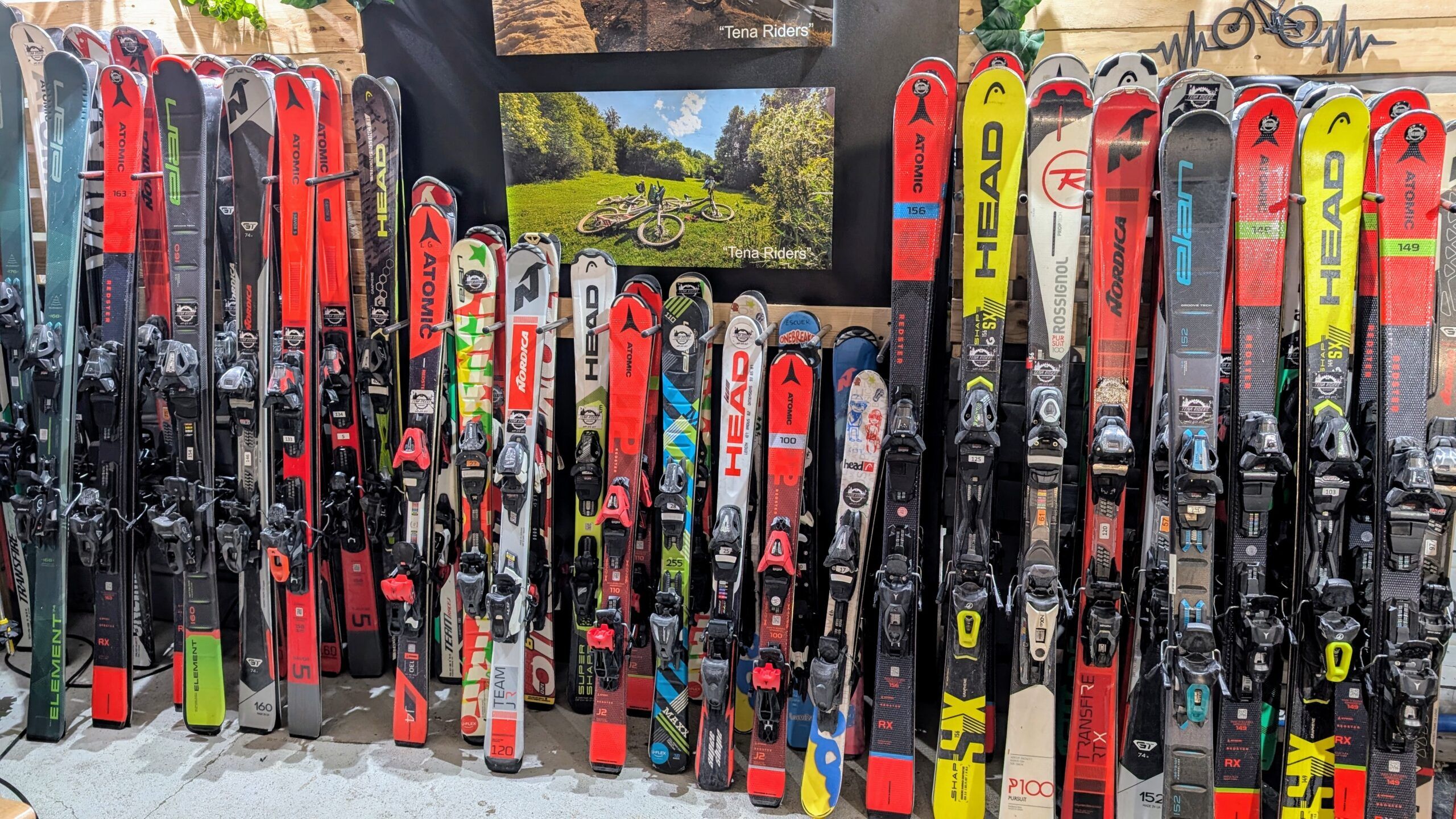 Tienda para alquilar skis