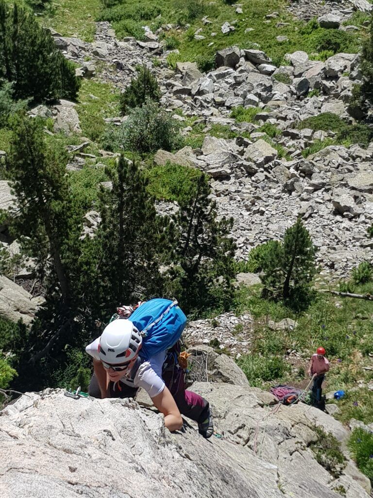 Escalada en Panticosa con guia